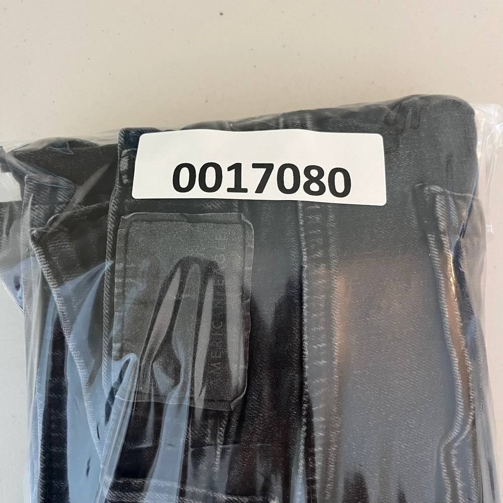 American Eagle Athletic Straight Airflex+ Black Jeans Mens 38x30 - Picture 15 of 15